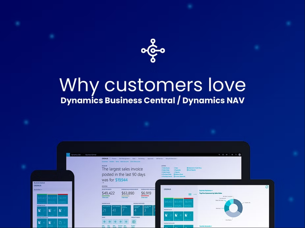 Why do so many people choose & love Microsoft Dynamics 365 Business Central ERP ?