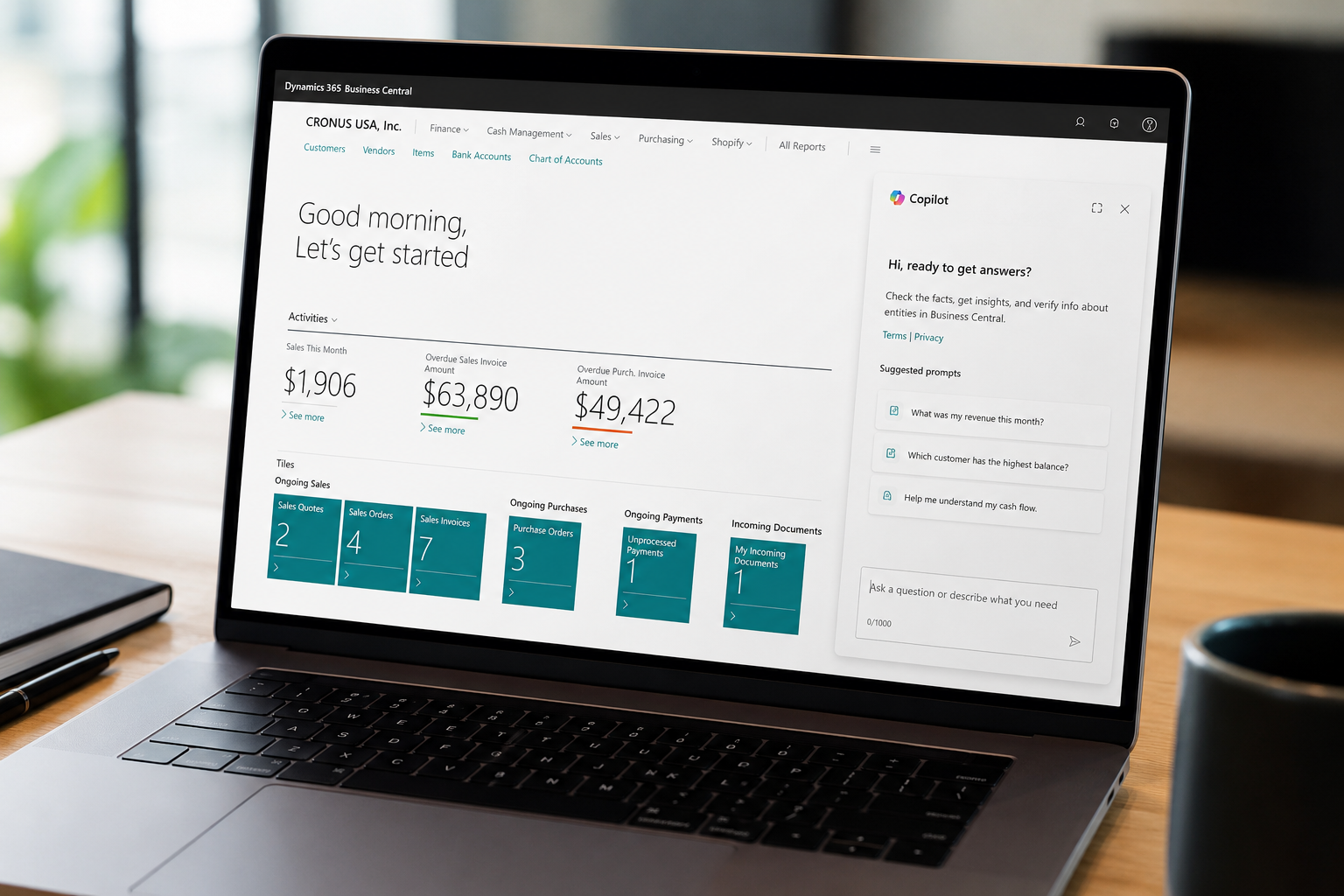 What is Microsoft Copilot in Business Central?