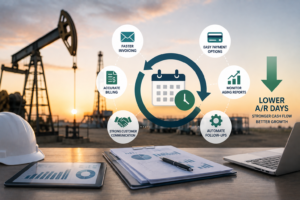 reduce accounts receivable oilfield